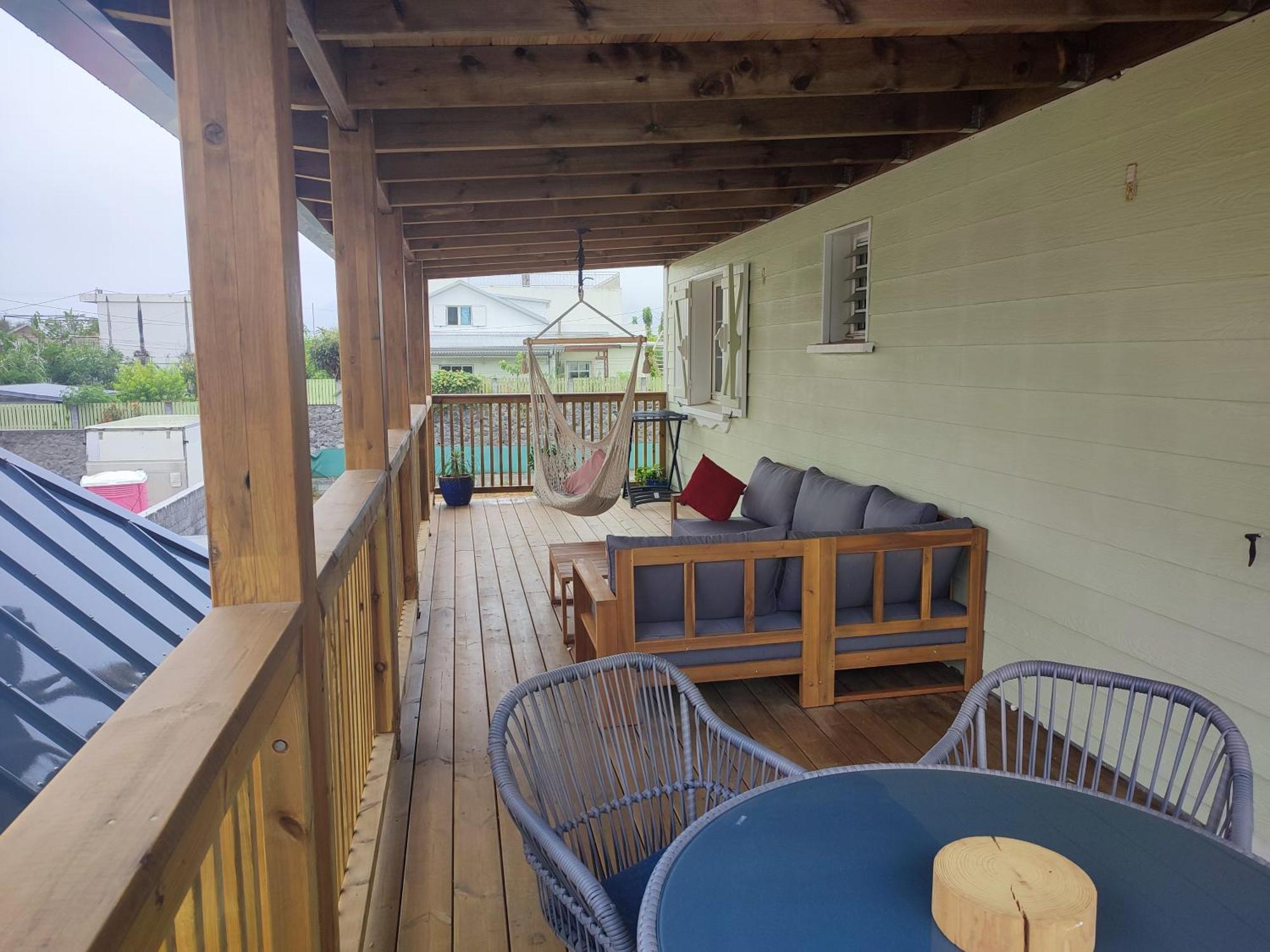 Ferienwohnung La Belle Creole Cilaos Exterior foto
